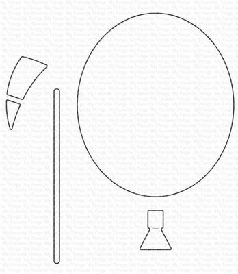 My Favorite Things - Die-namics - Balloon Builder  MFT-2194