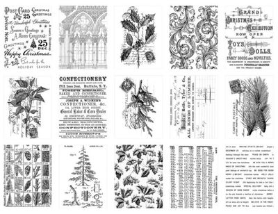 Tim Holtz Idea-Ology - Christmas Collage Paper TH94409