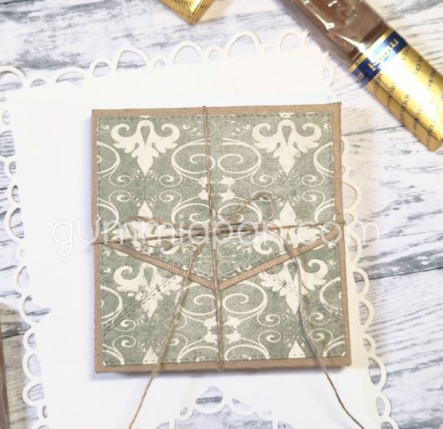 Gummiapan - Dies - Chokladask  D251005