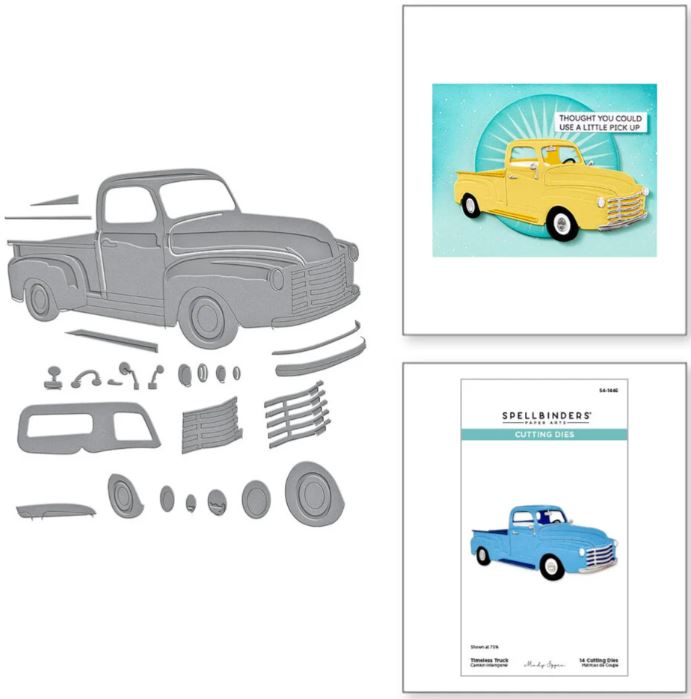 Spellbinders - Etched Dies - Timeless Truck S4-1446
