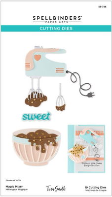 Spellbinders - Etched Dies - Make It & Bake It Magic Mixer  S5-728