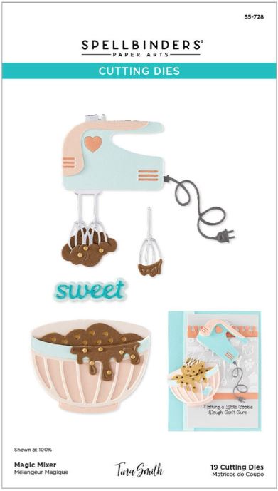 Spellbinders - Etched Dies - Make It & Bake It Magic Mixer  S5-728