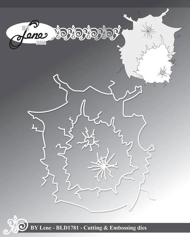 By Lene - Cutting & Embossing Die - Broken ice  BLD1781