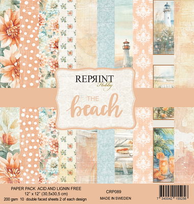 Reprint - Paperpack 12x12 - The beach