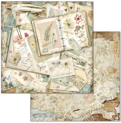 Stamperia Paper Pad 8x8 - Imagine