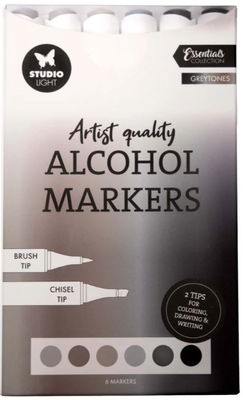 Studio Light  - Alcohol Markers Greytones  SL-CO-MARK37