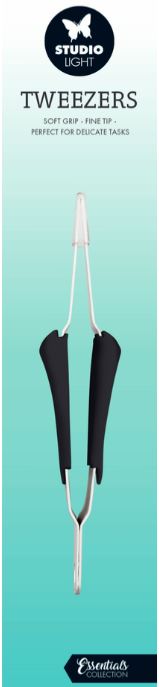 Studio Light - Tweezers Soft Grip Fine Tip SL-TO-TWEE02