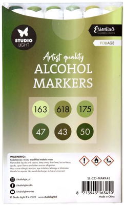 Studio Light  - Alcohol Markers Foliage  SL-CO-MARK43