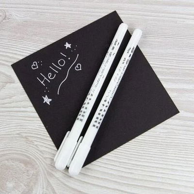 Nuvo pens - White Gel Pens (2pcs) 124n