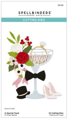 Spellbinders - Etched Dies - Happier Hour  A Special Toast S5-720 Spellbinders - Etched Dies - Happier Hour  A Special Toast S5-720