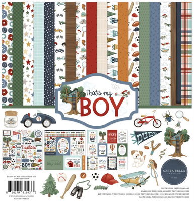 Carta Bella - 12x12 collection pack - That's My Boy
