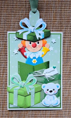 By Lene - Cutting & Embossing Die - Clown  BLD1836