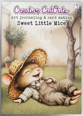 Creatief Art - Creative CutOuts - Sweet little mice Book