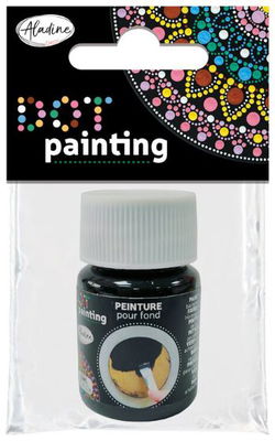 Aladine - Dot Painting Black Paint 15 ml 80888