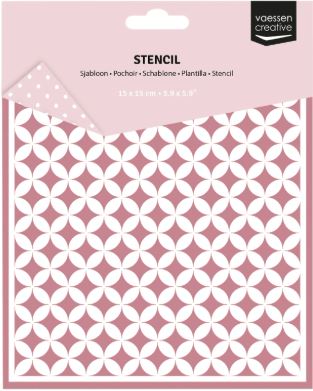Vaessen Creative - stencil - Graphic Stars 0118