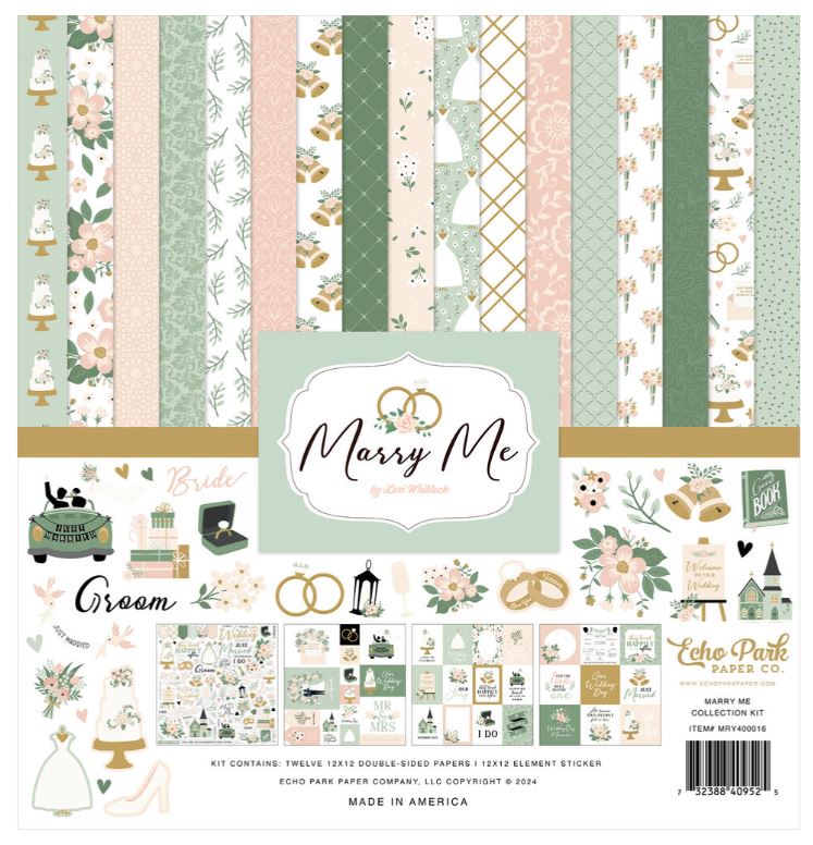 Echo Park - Collection Kit 12X12 - Marry Me