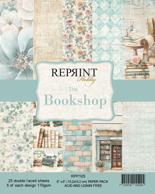 Reprint - Paperpack 6x6 - The bookshop collection