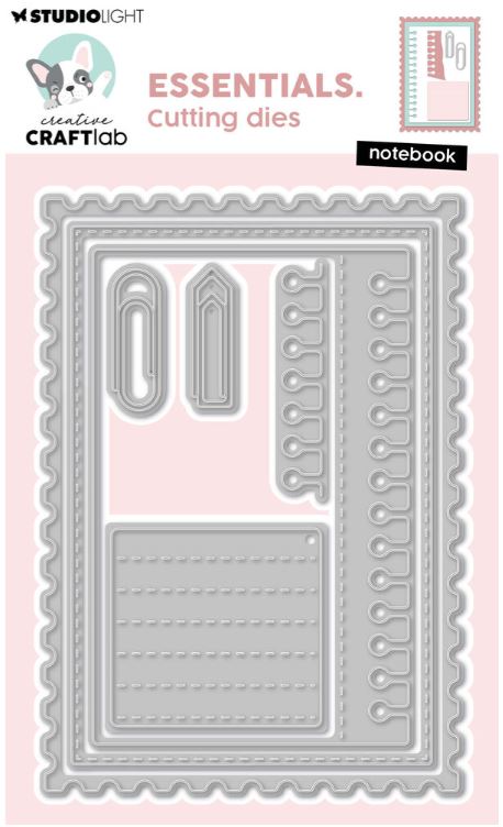 Studio Light - Cut. and Emb. Die  - Essentials Notebook 1067