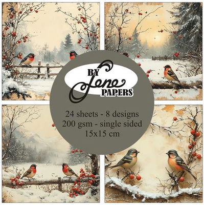 By Lene - Paper pad 15x15 - Early Christmas  BLP067