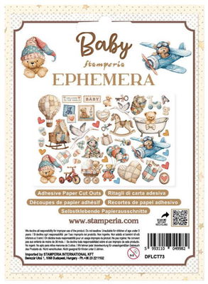 Stamperia - Ephemera 42pcs DFLCT73 - Baby