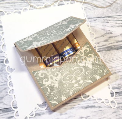 Gummiapan - Dies - Chokladask  D251005