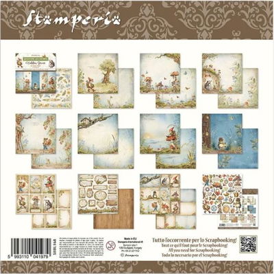 Stamperia - Paper Pad 12x12 - Hidden Grove