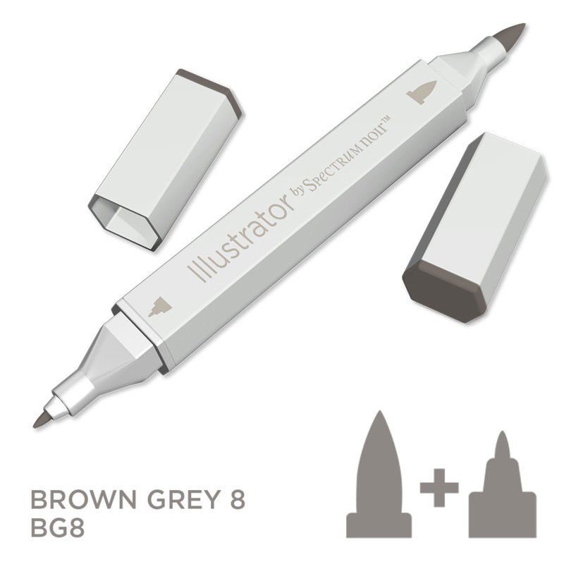 Spectrum Noir - Illustrator - Brown Grey 8