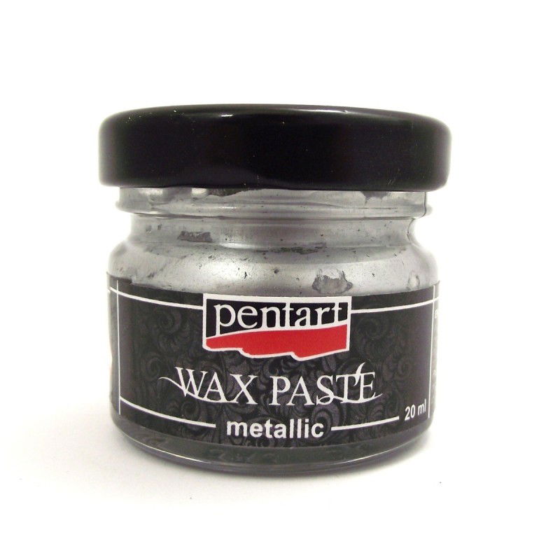 Pentart - Wax paste metal - Silver