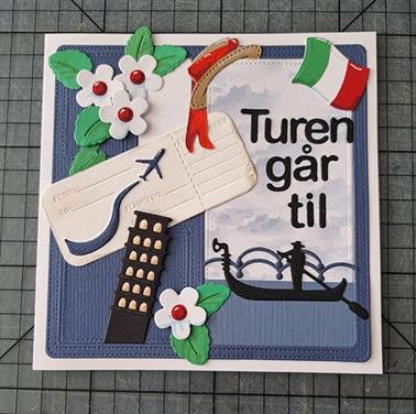 By Lene - Cutting & Embossing Die - Boardingpass BLD1559