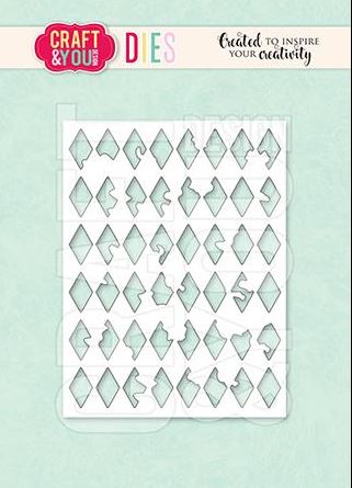 Craft and You - Die - Rhombus Background CW368
