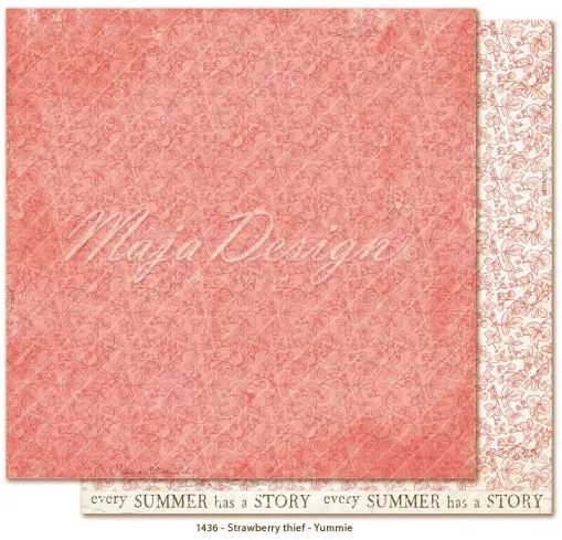 Maja Design - 12x12  Strawberry Thief - Yummie