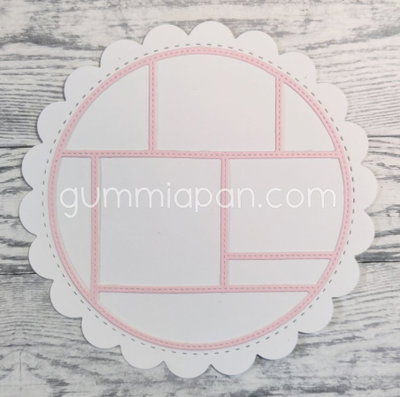 Gummiapan - Dies - Rund Ram  D2602101