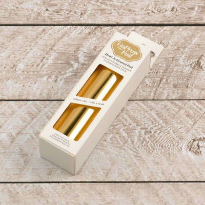 Foil - Gold Foil (Pale Mirror Finish 041) - 125mm x 5m