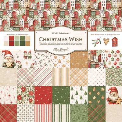 Maja Design - Christmas Wish - Paper Pack 12x12" Maja Design - Christmas Wish - Paper Pack 12x12"