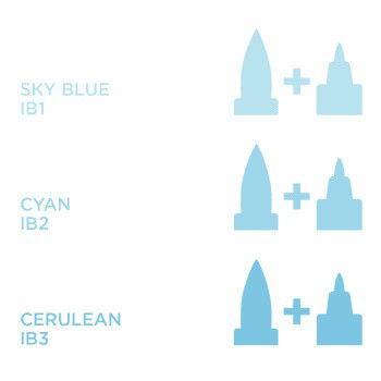 Spectrum Noir - Illustrator - IB3  Cerulean