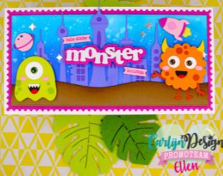 Kopia CarlijnDesign - Cutting & Embossing Die - Peculiar City CDSN-0330