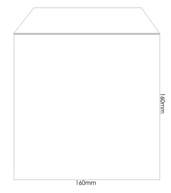HobbyGros - Stamp & Die Storage Pockets 25/Pkg   Square 160x160mm SS133