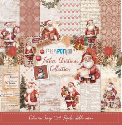 Papers for you - Father Christmas - 8x8 24pc