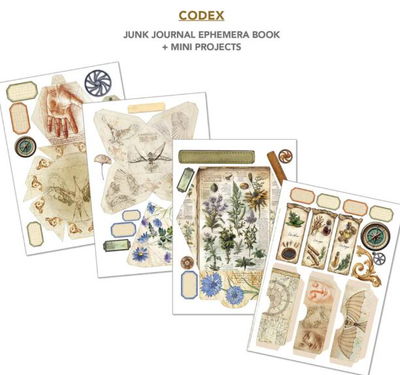 Ciao Bella - Junk Journal A4 Ephemera Book - Codex 32pcs