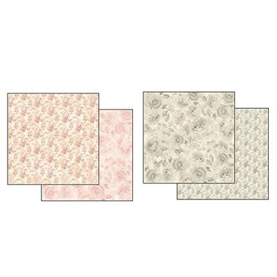 Stamperia Paper Pad 12X12 - Shabby Rose