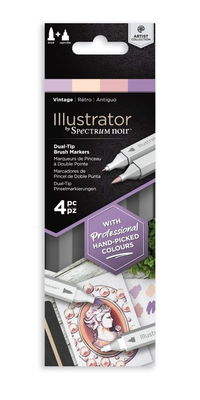 Spectrum Noir - Illustrator Vintage 4st
