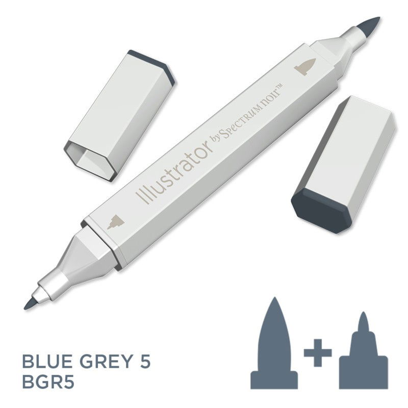 Spectrum Noir - Illustrator - Blue Grey 5