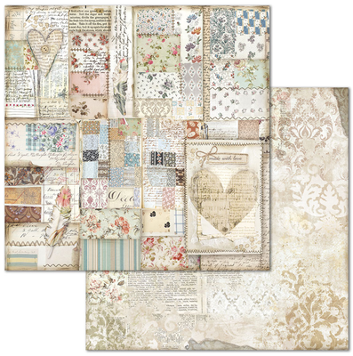 Stamperia Paper Pad 8x8 - Imagine