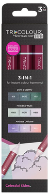 Spectrum Noir - TriColour Brush Marker - 3pc Celestial Skies