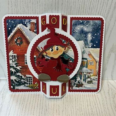 By Lene - Cutting & Embossing Die - XL Gnomes  BLD1786