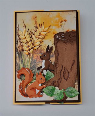 By Lene - Cutting & Embossing Die - Forest Friends  BLD1823