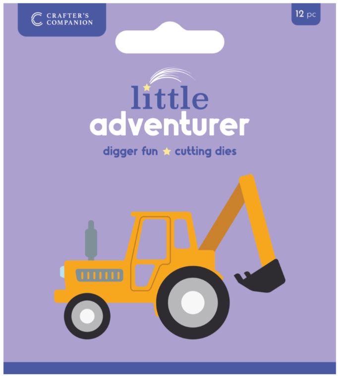 Crafters companion - metal dies - Little Adventurer Digger Fun DIFU