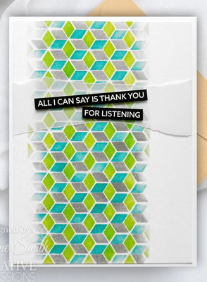 Creative Expressions - Building Blocks Mini Stencils cemlsbuild 10x7,5 cm