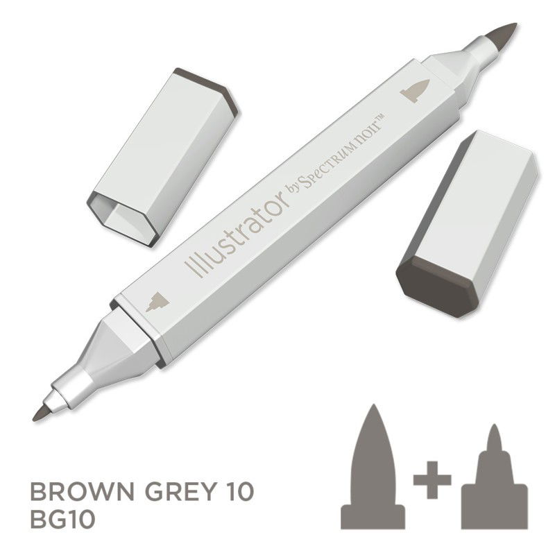 Spectrum Noir - Illustrator - Brown Grey 10