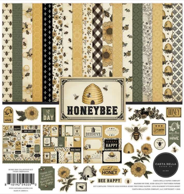 Carta Bella - 12x12 collection pack - Honey Bee